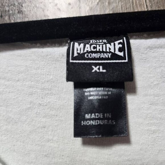 Loser Machine Urban Outfitters White Graphic Eagle Tank Top - Picture 5 of 6